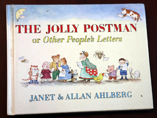 The Jolly Postman; Other People's Letters by Janet/Allan Ahlberg 1986 w/ INSERTS