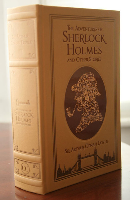 The Adventures of SHERLOCK HOLMES by Doyle Canterbury Classics Leather Bound