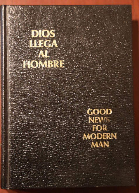 DIOS LLEGA AL HOMBRE Good News for Modern Man 1971 Spanish - Ingles Version