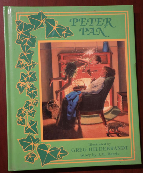PETER PAN by J.M. Barrie Illustrated by Greg Hildebrandt SIGNED Unicorn Pub 1987
