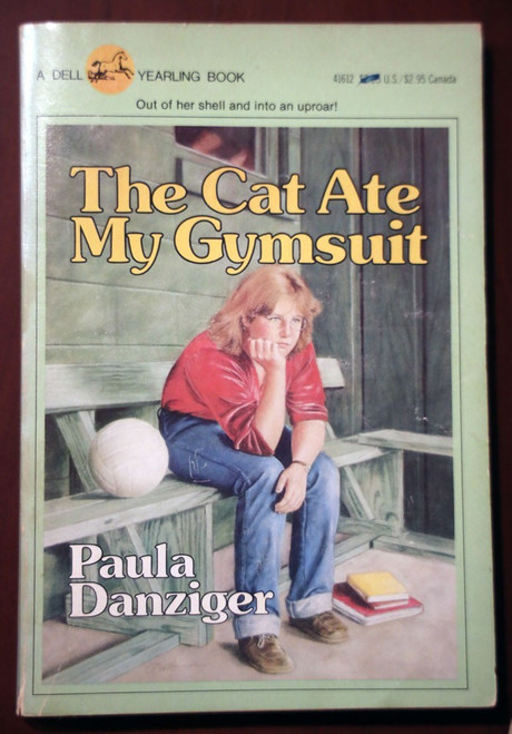 The Cat Ate My Gymsuit by Paul Danziger 1982 Dell Yearling Vintage Paperback