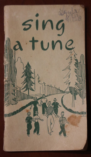 SING A TUNE 1960's Vintage Music Songbook Dept. of Camps & Conferences CHRISTIAN