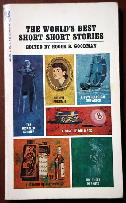 The World's Best Short Short Stories by Roger B. Goodman 1972 Vintage Paperback
