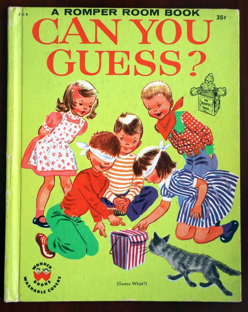 Can You Guess? 1953 Romper Room Book Leonore Klein/Ruth Wood #701R Wonder Books