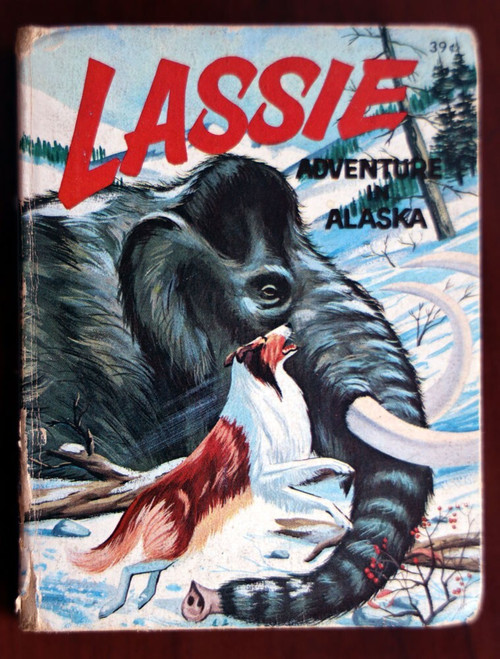 LASSIE Adventure in Alaska by George S. Elrick 1967 Vintage BIG LITTLE BOOK BLB