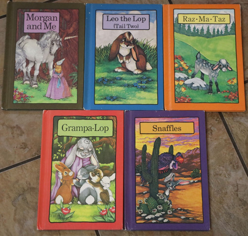 Lot of 5 SERENDIPITY Vintage Hardcovers GRAMPA-LOP, RAZ-MA-TAZ, SNAFFLES, MORGAN