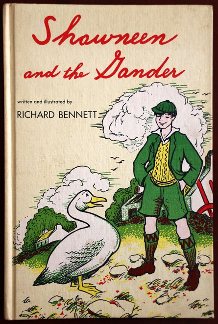 Shawneen and the Gander by Richard Bennett Vintage 1961 Weekly Reader LEPRECHAUN