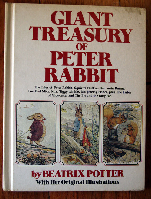 Giant Treasury of Peter Rabbit by Beatrix Potter 1980 Derrydale Books Hardcover