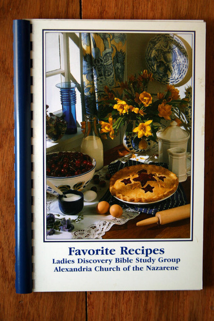 FAVORITE RECIPES Ladies Discovery Alexandria Church of Nazarene Indiana COOKBOOK