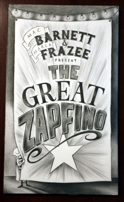 THE GREAT ZAPFINO by Barnett & Frazee (2022) HC/DJ First Edition 1st Printing