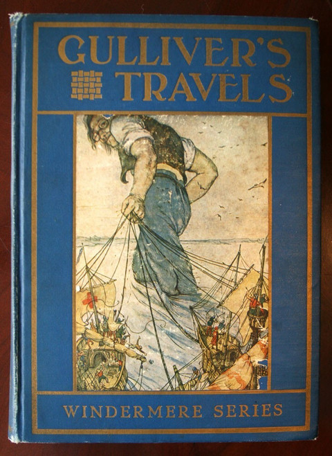 GULLIVER'S TRAVELS by Jonathan Swift 1912 Windermere Series Milo Winter Pics
