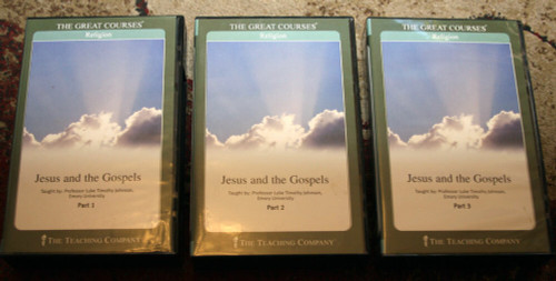 GREAT COURSES Jesus and the Gospels 18 Cassettes Audiobook Part 1-3 Complete