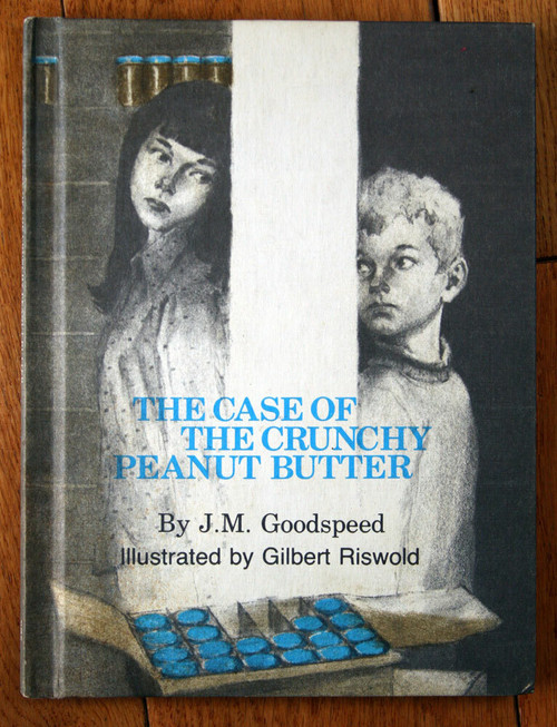 The Case of the Crunchy Peanut Butter by J.M. Goodspeed 1975 Vintage Xerox HC