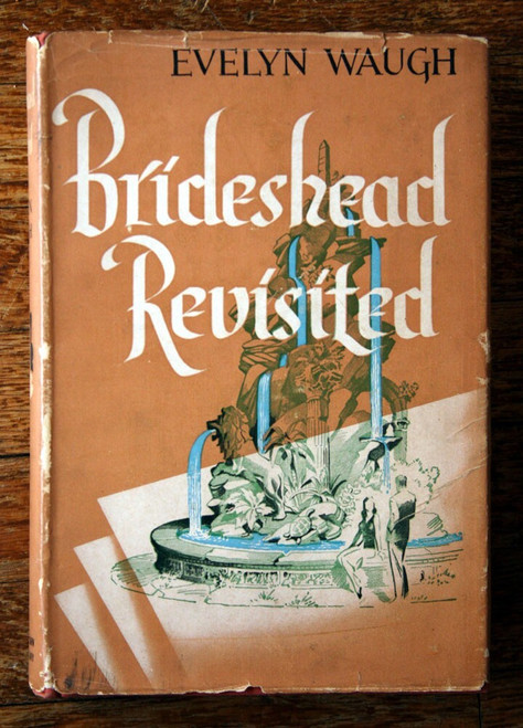 Brideshead Revisited by Evelyn Waugh 1945 HC/DJ Vintage Little, Brown & Company
