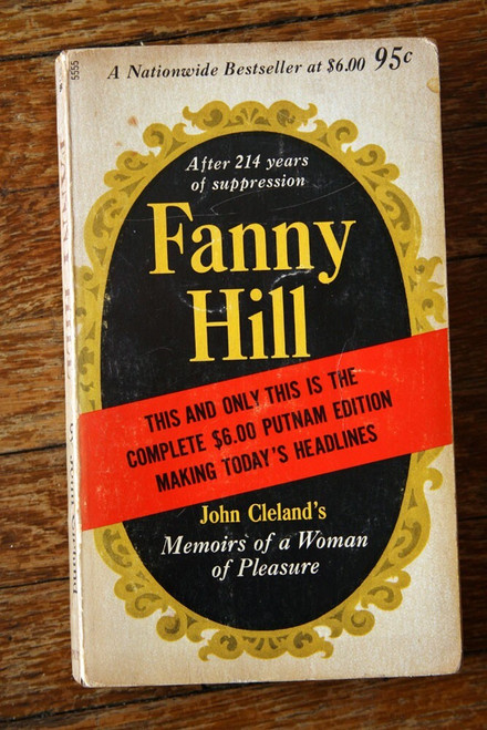 FANNY HILL by John Cleland 1963 G.P. Putnam's Sons 1st Paperback Edition SEX