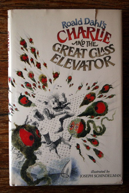Charlie and the Great Glass Elevator by Roald Dahl 1972 HC/DJ