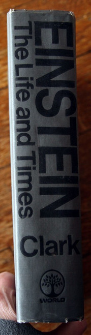 EINSTEIN The Life and Times by Ronald W. Clark 1971 Vintage Hardcover 2nd Print