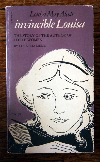LOUISA MAY ALCOTT Invincible Louisa by Cornelia Meigs c. 1933 Scholastic