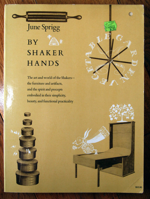 June Sprigg by SHAKER HANDS 1981 Furniture/Woodwork Book Softcover