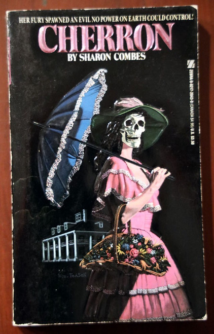 CHERRON by Sharon Combes 1987 Vintage Zebra Horror Paperbacks from Hell OOP VG+