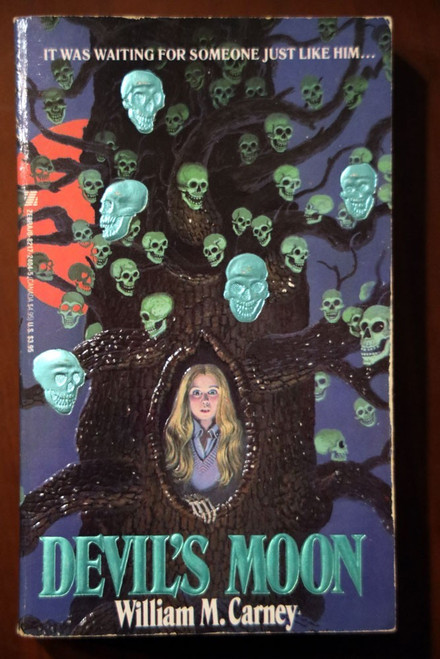 Devil's Moon by William M. Carney 1988 Vintage Zebra Horror Paperback 1st Print
