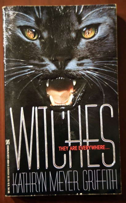 WITCHES by Kathryn Meyer Griffith 1993 Vintage Zebra Horror Paperback 1st Print