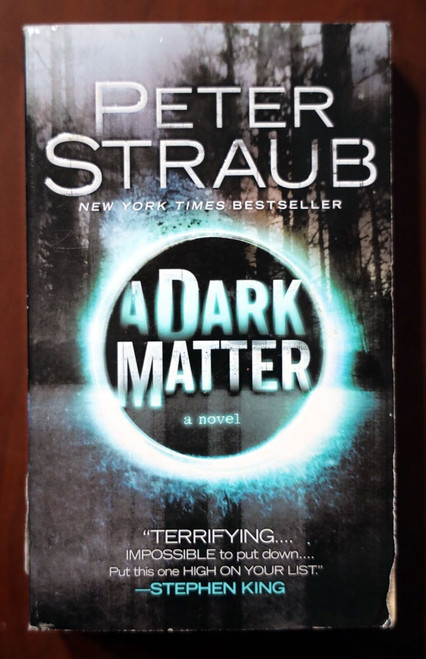 A DARK MATTER by Peter Straub 2011 Paperback Horror Novel SUPERNATURAL THRILLER