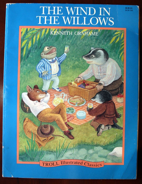 The Wind in the Willows by Kenneth Grahame Troll Illustrated Classics Paperback