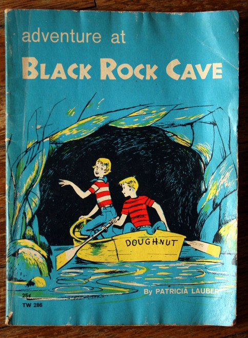 Adventure at Black Rock Cave - Patricia Lauber 1961 Vintage Scholastic Paperback