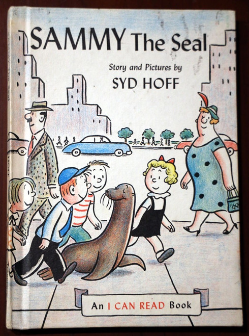SAMMY THE SEAL by Syd Hoff 1959 I CAN READ Book Vintage Hardcover Harper & Row