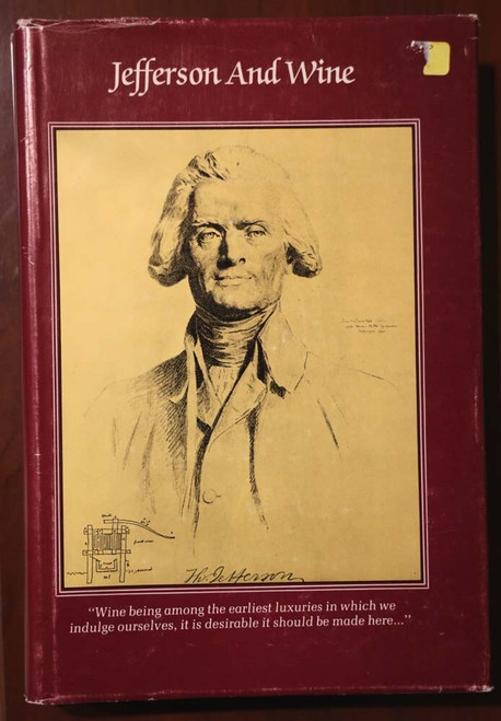JEFFERSON AND WINE Model of Moderation SIGNED R de Treville Lawrence VIRGINIA VA