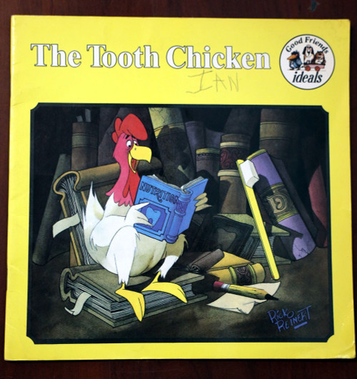 The Tooth Chicken by Rick Reinert 1982 RARE Vintage Book IDEALS Paperback