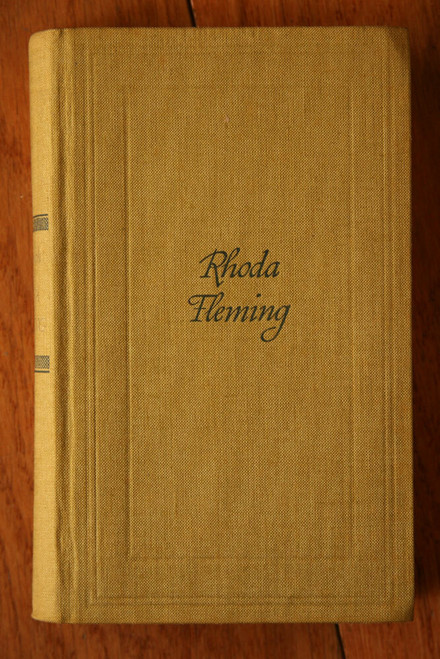 RHODA FLEMING: Roman by George Meredith 1964 Vintage German Language