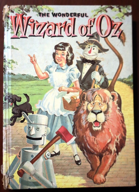 The Wonderful WIZARD OF OZ by L. Frank Baum 1957 Whitman #1620 Russell Schulz