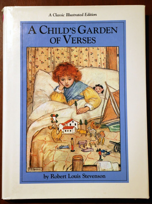 A Child's Garden of Verses by ROBERT LOUIS STEVENSON Classic Illustrated Ed 1989