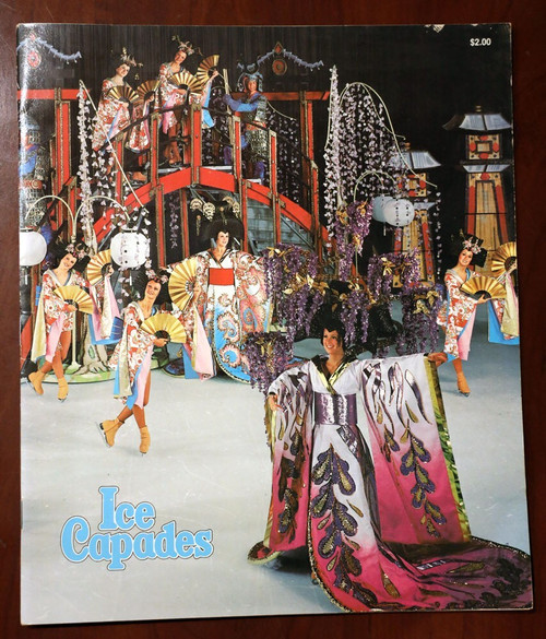 ICE CAPADES 1977 "Make a Wish" Vintage Souvenir Tour Program Skating Flinstones