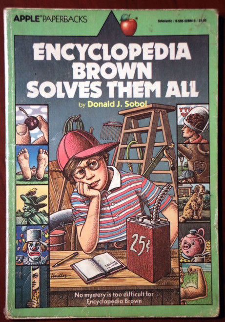 Encyclopedia Brown Solves Them All by Donald J. Sobol 1968 Scholastic Paperback