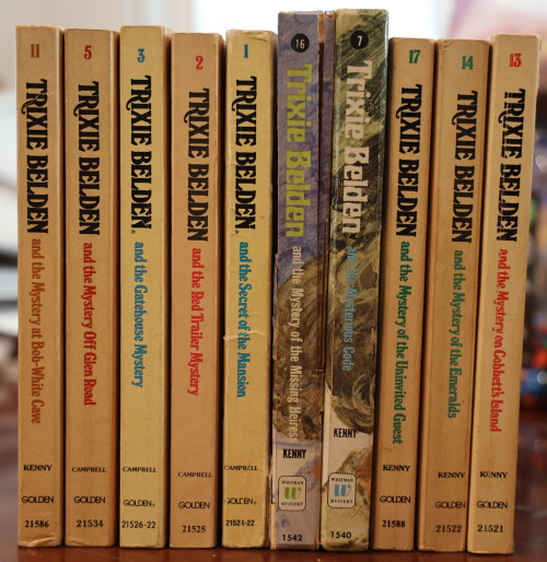 Lot of 10 TRIXIE BELDEN Vintage Children's Books 1, 2, 3, 5, 11, 13, 14, 17 ++