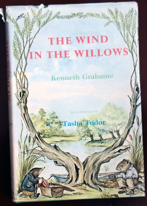 THE WIND IN THE WILLOWS by Kenneth Grahame Illustrated by Tasha Tudor 1966 HC/DJ