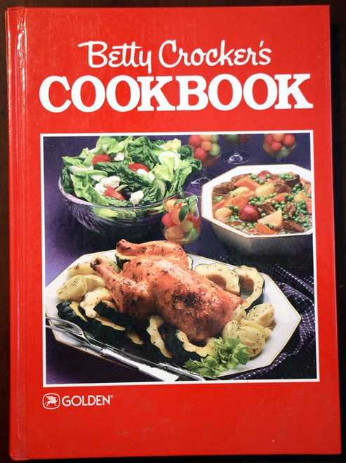 Betty Crocker's Cookbook 1988 Golden Press Vintage Hardcover 4th Printing