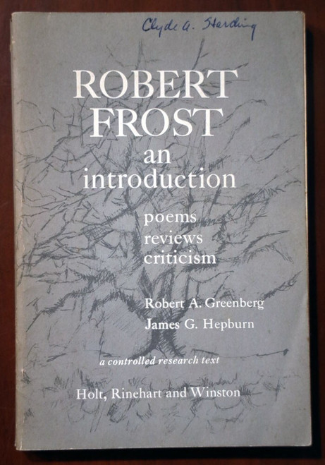 ROBERT FROST An Introduction 1961 Vintage Paperback POEMS REVIEWS CRITICISM