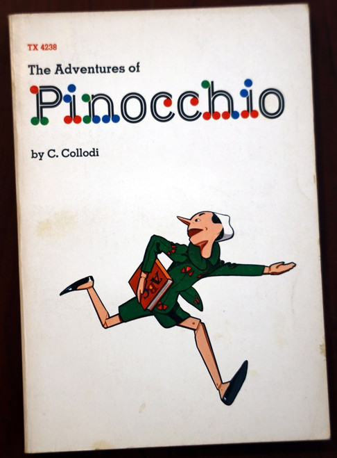 The Adventures of Pinocchio by C. Collodi Vintage Scholastic Paperback TX 4238