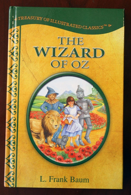 THE WIZARD OF OZ by L. Frank Baum 2010 Treasury of Illustrated Classics