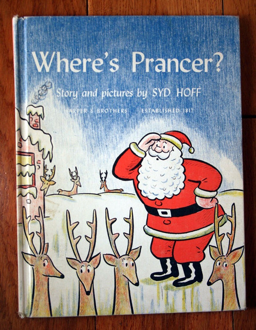 Where's Prancer? by Syd Hoff 1960 Harper & Row Vintage Hardcover