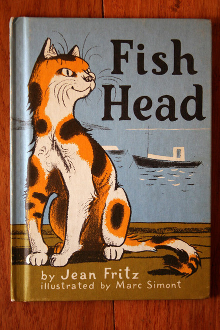 FISH HEAD by Jean Fritz 1972 Vintage Hardcover Illustrated by Marc Simont