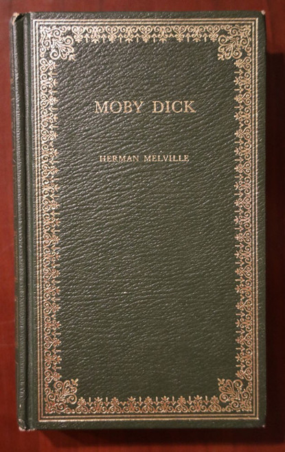 MOBY DICK by Herman Melville Peebles Classic Library Collectible Hardcover Book