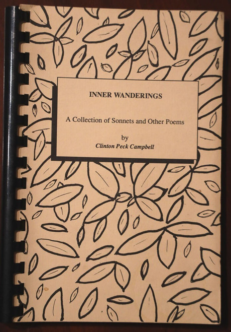 Inner Wanderings by Clinton Peck Campbell SIGNED A Collection of Sonnets & Poems