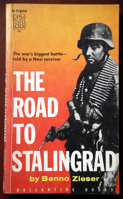 The Road to Stalingrad by Benno Zieser 1956 Vintage Paperback WWII Alec Brown
