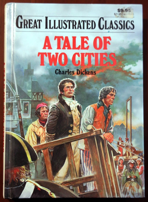 CHARLES DICKENS A Tale of Two Cities 1992 Baronet GREAT ILLUSTRATED CLASSICS