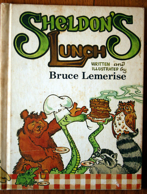 Sheldon's Lunch by Bruce Lemerise 1980 Parents' Magazine Press 1st Printing HC